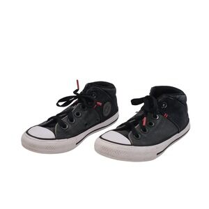 Converse Chuck Taylor All Star Street Mid Shoes Youth Size 11 Black A05425F